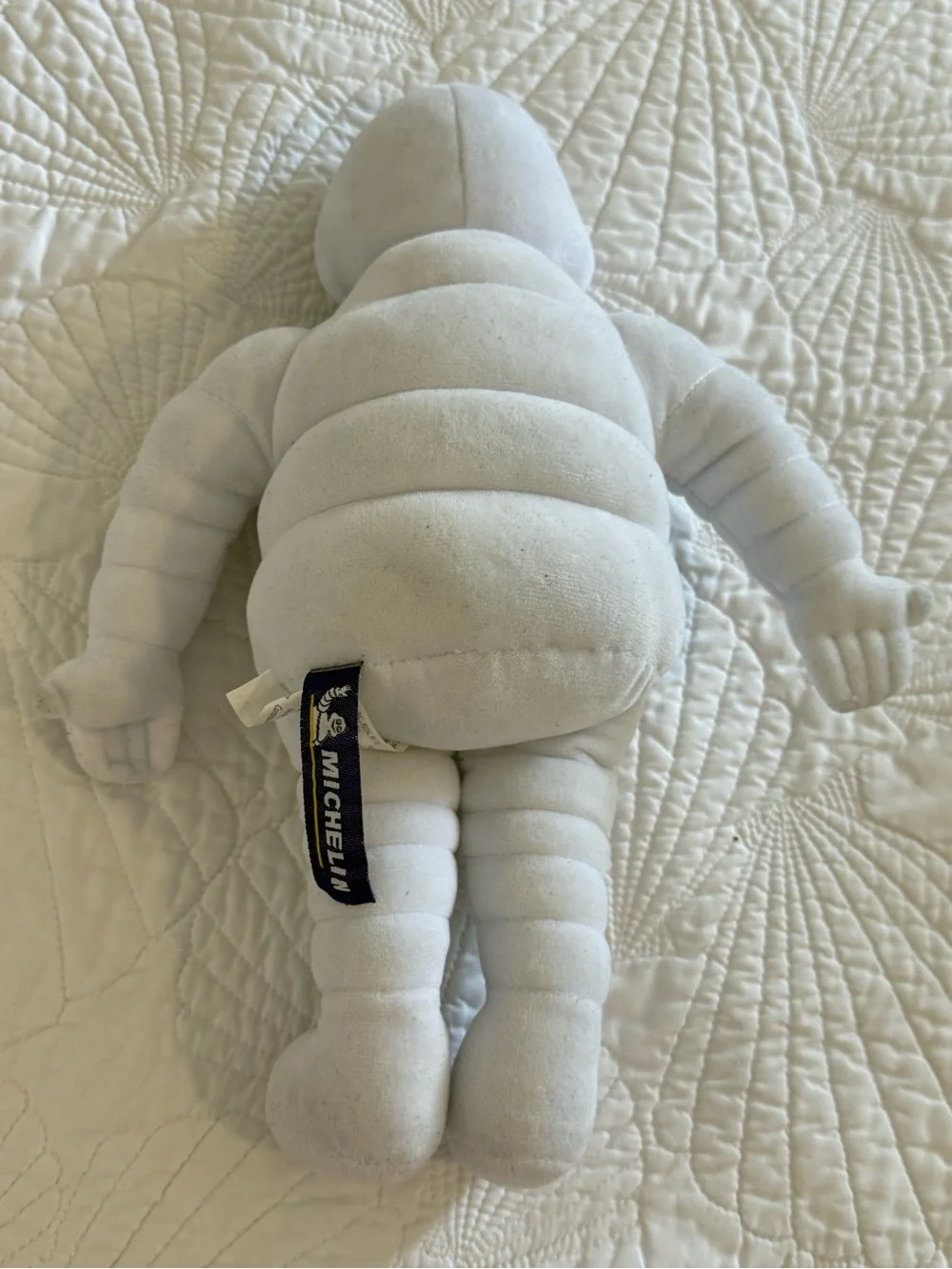 Michelin Man White Plush Character Stuffed Toy